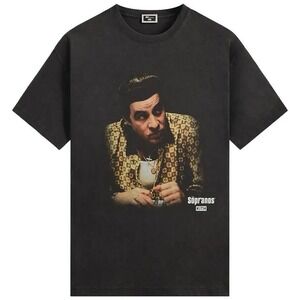 Kith Sopranos Silvio Vignette Tee T-shirt Black Size SMALL DEADSTOCK Confirmed